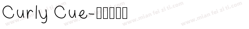 Curly Cue字体转换